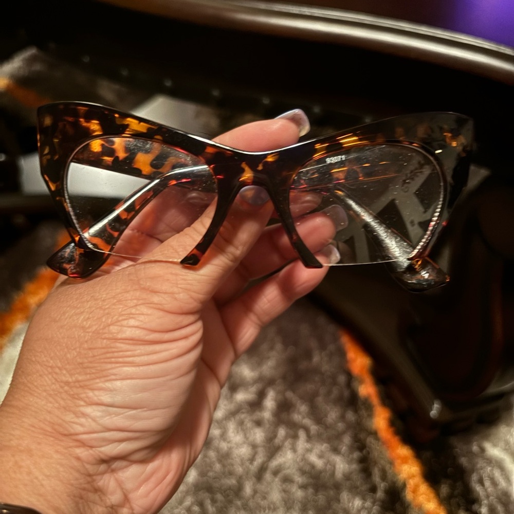Cat Eyed Glasses